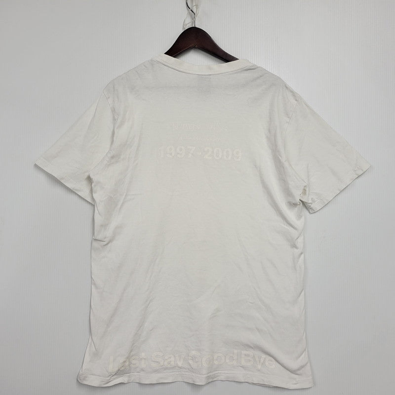 【中古品】【メンズ】 宮下期 09AW THE BEGINNING T-SHIRT ザビギニングTシャツ 140-260108-tt-06-izu サイズ：4 カラー：ホワイト 万代Net店