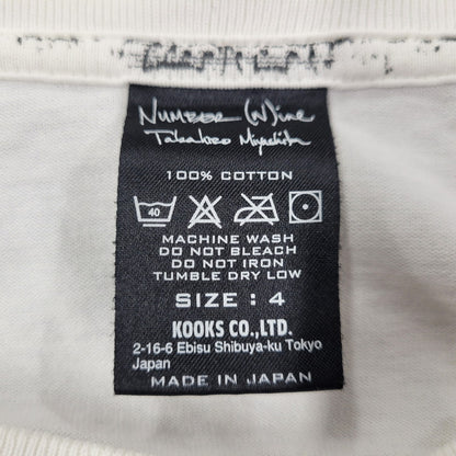 【中古品】【メンズ】 宮下期 09AW THE BEGINNING T-SHIRT ザビギニングTシャツ 140-260108-tt-06-izu サイズ：4 カラー：ホワイト 万代Net店