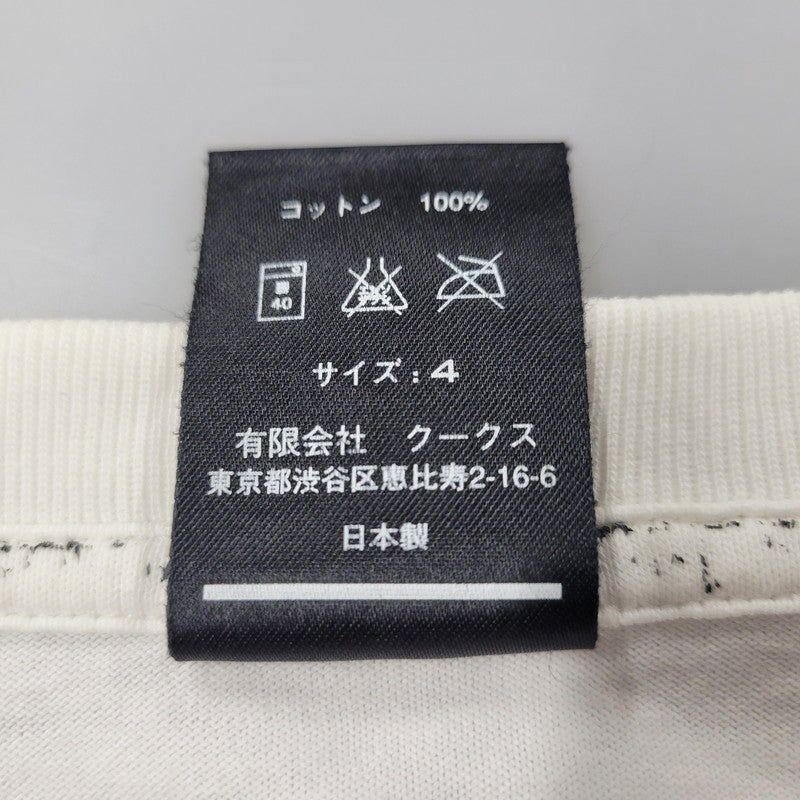 【中古品】【メンズ】 宮下期 09AW THE BEGINNING T-SHIRT ザビギニングTシャツ 140-260108-tt-06-izu サイズ：4 カラー：ホワイト 万代Net店