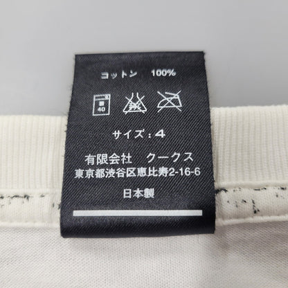 【中古品】【メンズ】 宮下期 09AW THE BEGINNING T-SHIRT ザビギニングTシャツ 140-260108-tt-06-izu サイズ：4 カラー：ホワイト 万代Net店