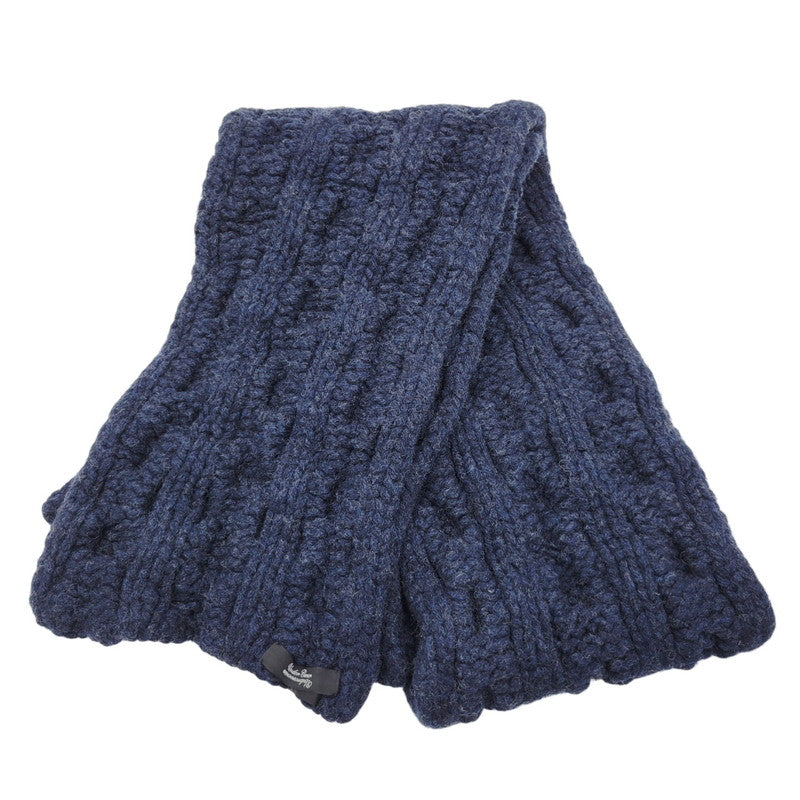 【中古品】【メンズ/レディース】 LOW GAUGE KNIT MUFFLER F6N03 ローゲージニット マフラー ARTSCABUT期 187-260108-as-03-izu カラー：ネイビー 万代Net店