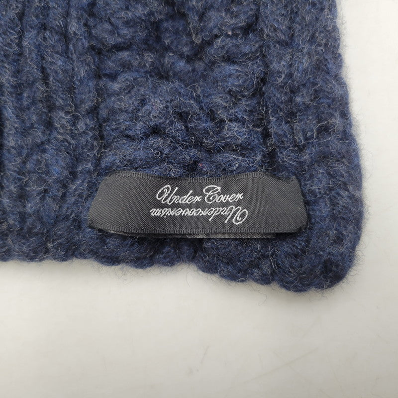 【中古品】【メンズ/レディース】 LOW GAUGE KNIT MUFFLER F6N03 ローゲージニット マフラー ARTSCABUT期 187-260108-as-03-izu カラー：ネイビー 万代Net店