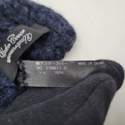 【中古品】【メンズ/レディース】 LOW GAUGE KNIT MUFFLER F6N03 ローゲージニット マフラー ARTSCABUT期 187-260108-as-03-izu カラー：ネイビー 万代Net店