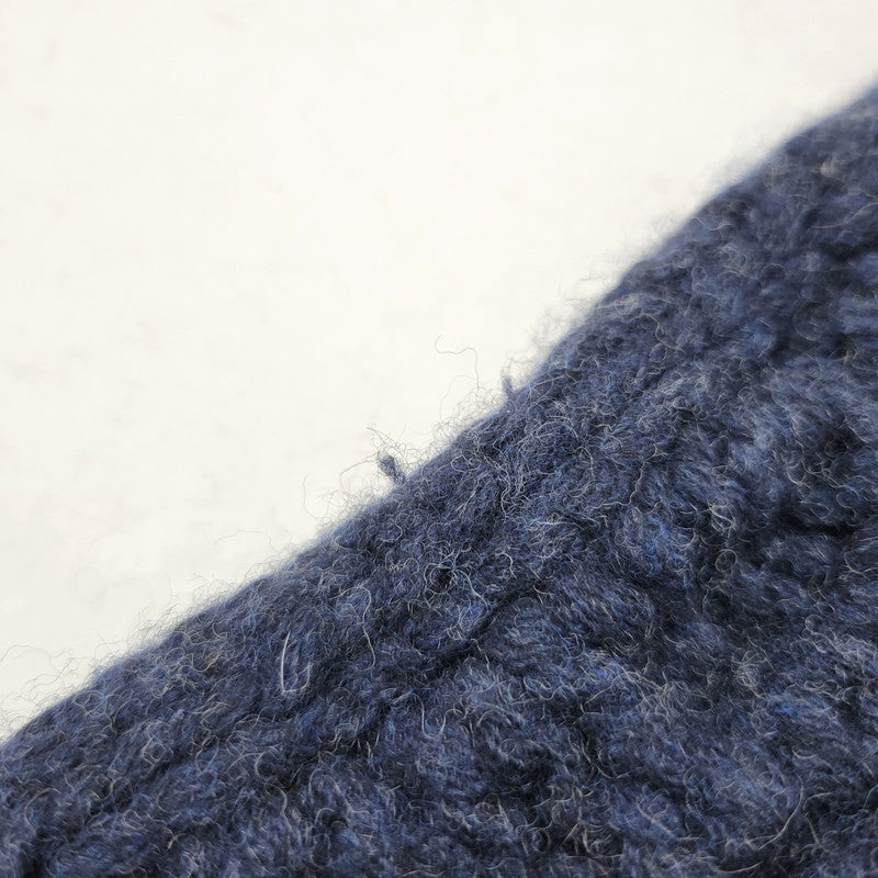 【中古品】【メンズ/レディース】 LOW GAUGE KNIT MUFFLER F6N03 ローゲージニット マフラー ARTSCABUT期 187-260108-as-03-izu カラー：ネイビー 万代Net店