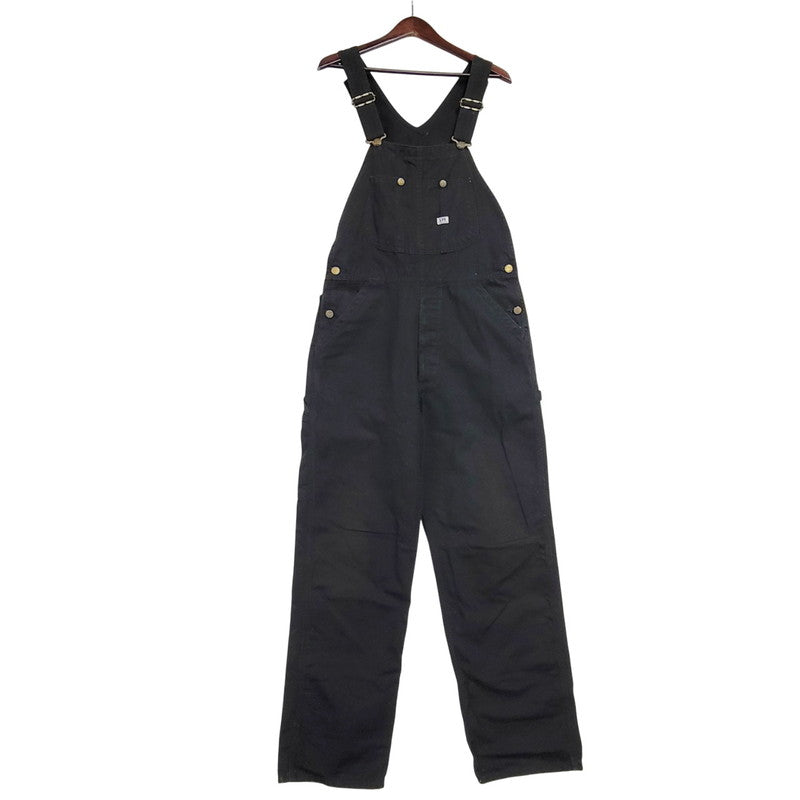 【中古品】【メンズ】 DUNGAREES OVERALLS LM7254 ダンガリーズ オーバーオール 158-260108-as-10-izu サイズ：S カラー：ブラック 万代Net店
