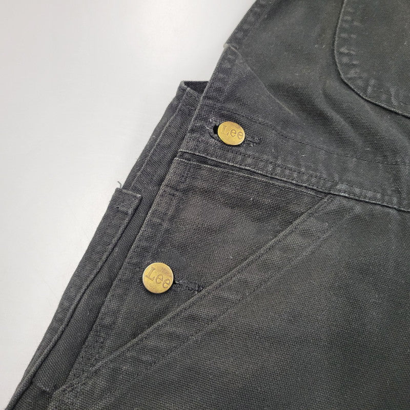 【中古品】【メンズ】 DUNGAREES OVERALLS LM7254 ダンガリーズ オーバーオール 158-260108-as-10-izu サイズ：S カラー：ブラック 万代Net店