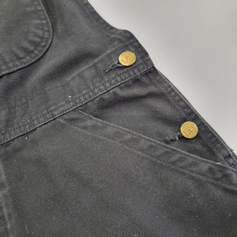 【中古品】【メンズ】 DUNGAREES OVERALLS LM7254 ダンガリーズ オーバーオール 158-260108-as-10-izu サイズ：S カラー：ブラック 万代Net店