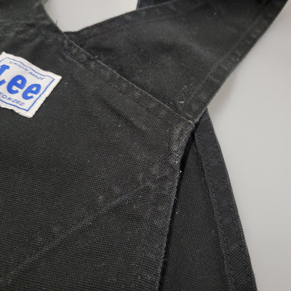 【中古品】【メンズ】 DUNGAREES OVERALLS LM7254 ダンガリーズ オーバーオール 158-260108-as-10-izu サイズ：S カラー：ブラック 万代Net店