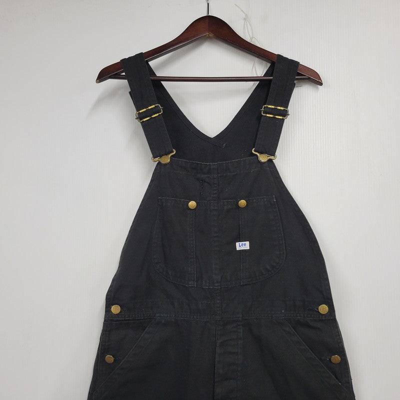 【中古品】【メンズ】 DUNGAREES OVERALLS LM7254 ダンガリーズ オーバーオール 158-260108-as-10-izu サイズ：S カラー：ブラック 万代Net店