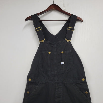 【中古品】【メンズ】 DUNGAREES OVERALLS LM7254 ダンガリーズ オーバーオール 158-260108-as-10-izu サイズ：S カラー：ブラック 万代Net店