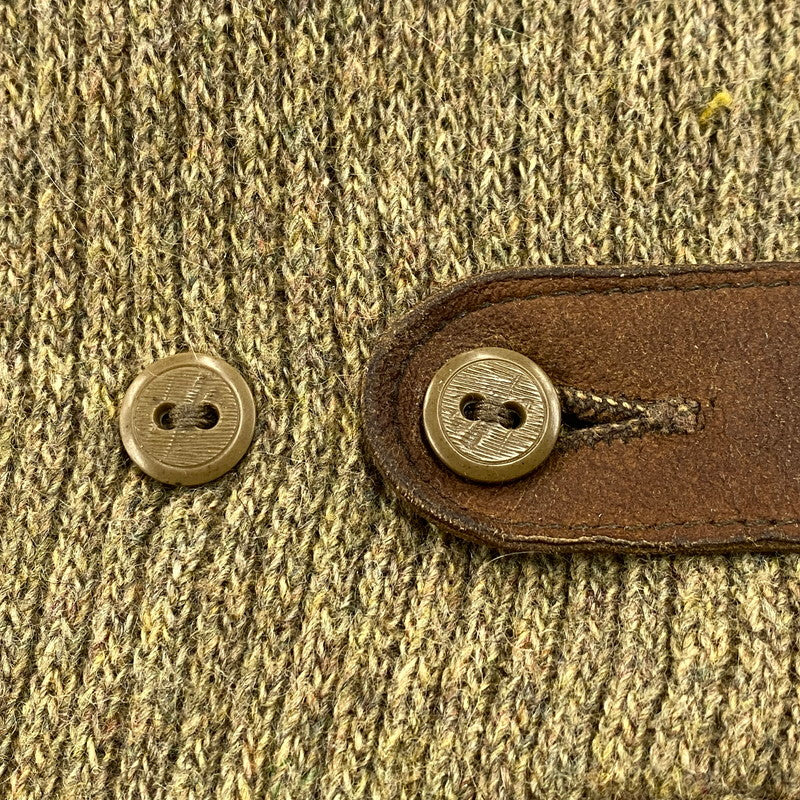 【現状渡し品】【メンズ】 TALONジッパー NUBAK WOOL KNIT JACKET ヌバック ウール ニット ジャケット アウター 146-260108-yn-08-izu サイズ：L カラー：マルチカラー 万代Net店