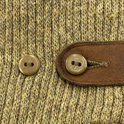【現状渡し品】【メンズ】 TALONジッパー NUBAK WOOL KNIT JACKET ヌバック ウール ニット ジャケット アウター 146-260108-yn-08-izu サイズ：L カラー：マルチカラー 万代Net店