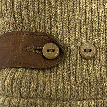 【現状渡し品】【メンズ】 TALONジッパー NUBAK WOOL KNIT JACKET ヌバック ウール ニット ジャケット アウター 146-260108-yn-08-izu サイズ：L カラー：マルチカラー 万代Net店