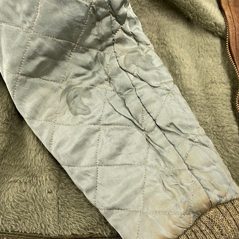 【現状渡し品】【メンズ】 TALONジッパー NUBAK WOOL KNIT JACKET ヌバック ウール ニット ジャケット アウター 146-260108-yn-08-izu サイズ：L カラー：マルチカラー 万代Net店