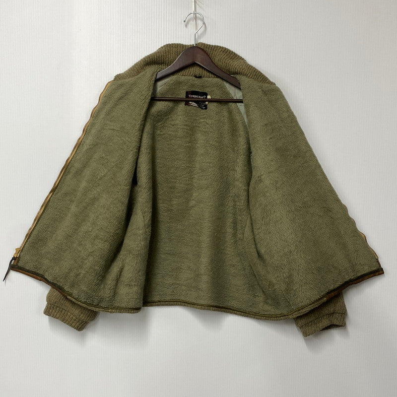 【現状渡し品】【メンズ】 TALONジッパー NUBAK WOOL KNIT JACKET ヌバック ウール ニット ジャケット アウター 146-260108-yn-08-izu サイズ：L カラー：マルチカラー 万代Net店