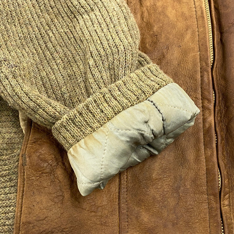 【現状渡し品】【メンズ】 TALONジッパー NUBAK WOOL KNIT JACKET ヌバック ウール ニット ジャケット アウター 146-260108-yn-08-izu サイズ：L カラー：マルチカラー 万代Net店