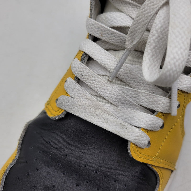 【中古品】【メンズ】 DQ8426-701 AIR JORDAN 1 MID エア ジョーダン ワン ミッド スニーカー シューズ 靴 160-260110-cs-24-izu サイズ：26.5cm カラー：YELLOW OCHRE/BLACK-WHITE 万代Net店