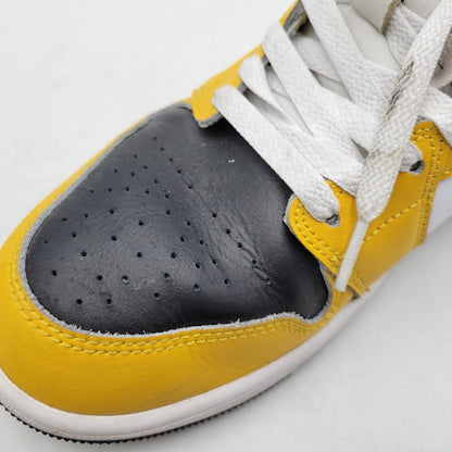 【中古品】【メンズ】 DQ8426-701 AIR JORDAN 1 MID エア ジョーダン ワン ミッド スニーカー シューズ 靴 160-260110-cs-24-izu サイズ：26.5cm カラー：YELLOW OCHRE/BLACK-WHITE 万代Net店