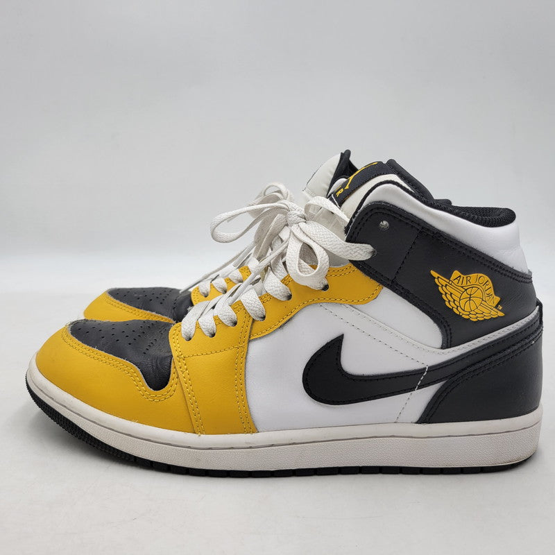 【中古品】【メンズ】 DQ8426-701 AIR JORDAN 1 MID エア ジョーダン ワン ミッド スニーカー シューズ 靴 160-260110-cs-24-izu サイズ：26.5cm カラー：YELLOW OCHRE/BLACK-WHITE 万代Net店