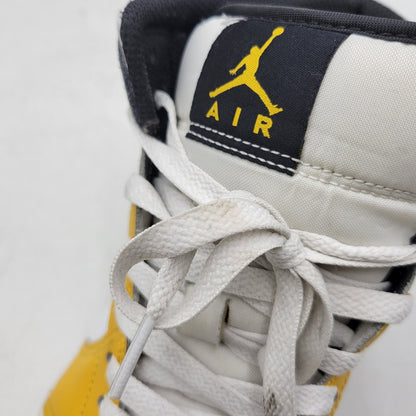 【中古品】【メンズ】 DQ8426-701 AIR JORDAN 1 MID エア ジョーダン ワン ミッド スニーカー シューズ 靴 160-260110-cs-24-izu サイズ：26.5cm カラー：YELLOW OCHRE/BLACK-WHITE 万代Net店