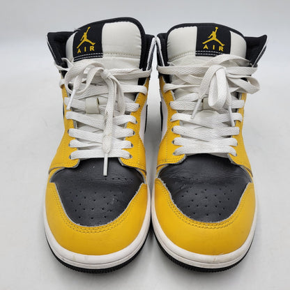 【中古品】【メンズ】 DQ8426-701 AIR JORDAN 1 MID エア ジョーダン ワン ミッド スニーカー シューズ 靴 160-260110-cs-24-izu サイズ：26.5cm カラー：YELLOW OCHRE/BLACK-WHITE 万代Net店