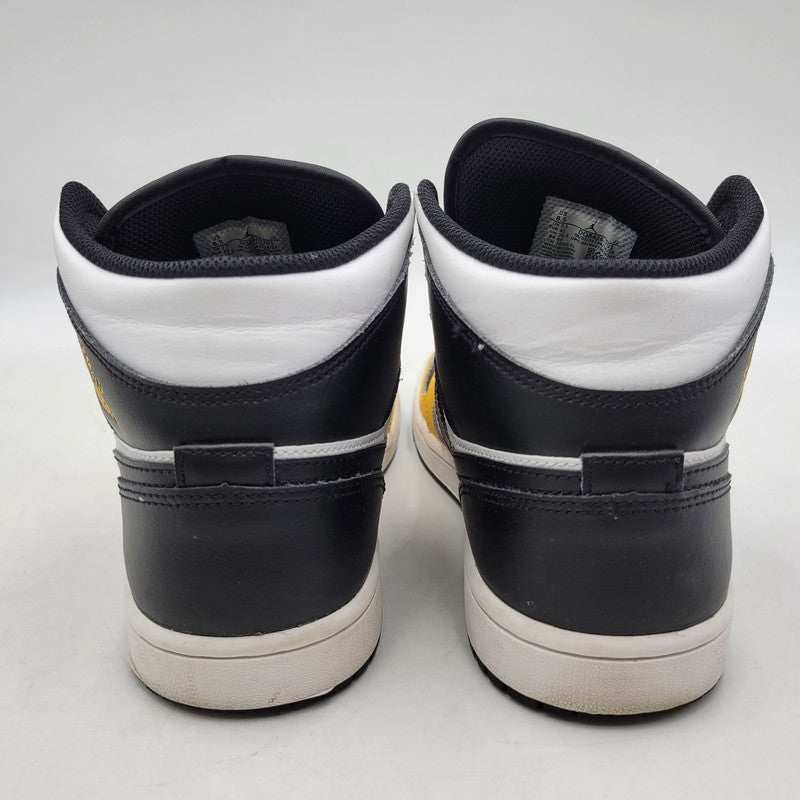 【中古品】【メンズ】 DQ8426-701 AIR JORDAN 1 MID エア ジョーダン ワン ミッド スニーカー シューズ 靴 160-260110-cs-24-izu サイズ：26.5cm カラー：YELLOW OCHRE/BLACK-WHITE 万代Net店