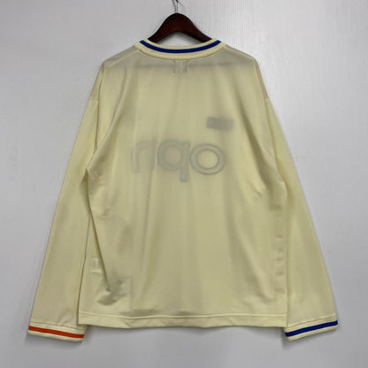 【中古品】【メンズ】 ONEOHTRIX POINT NEVER ワンオートリックス ポイント ネヴァー AGAIN アゲイン SOCCER TEE サッカー Tシャツ トップス 長袖 142-260109-cs-07-izu サイズ：XL カラー：アイボリー 万代Net店
