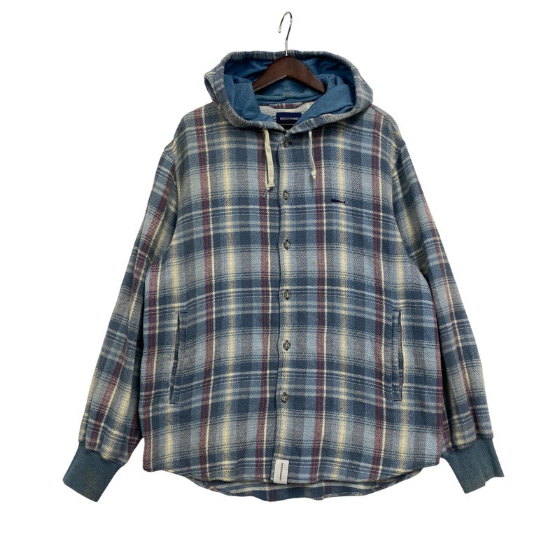 【中古品】【メンズ】 191WVDS-SHM01 19SS MULE HOODED LS SHIRT ミュール フーデッド ロングスリーブ シャツ トップス 長袖 142-260109-cs-06-izu サイズ：3 カラー：ライトブルー 万代Net店