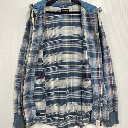 【中古品】【メンズ】 191WVDS-SHM01 19SS MULE HOODED LS SHIRT ミュール フーデッド ロングスリーブ シャツ トップス 長袖 142-260109-cs-06-izu サイズ：3 カラー：ライトブルー 万代Net店