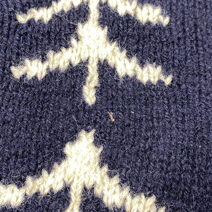 【中古品】【レディース】 45rpm ４５アールピーエム COWICHAN SWEATER カウチン セーター トップス 長袖 168-260109-cs-05-izu サイズ：不明 カラー：ネイビー 万代Net店