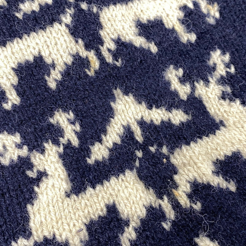 【中古品】【レディース】 45rpm ４５アールピーエム COWICHAN SWEATER カウチン セーター トップス 長袖 168-260109-cs-05-izu サイズ：不明 カラー：ネイビー 万代Net店