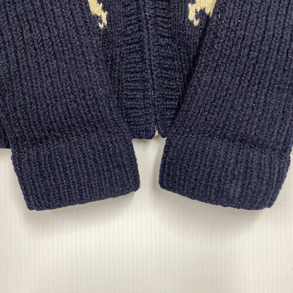 【中古品】【レディース】 45rpm ４５アールピーエム COWICHAN SWEATER カウチン セーター トップス 長袖 168-260109-cs-05-izu サイズ：不明 カラー：ネイビー 万代Net店