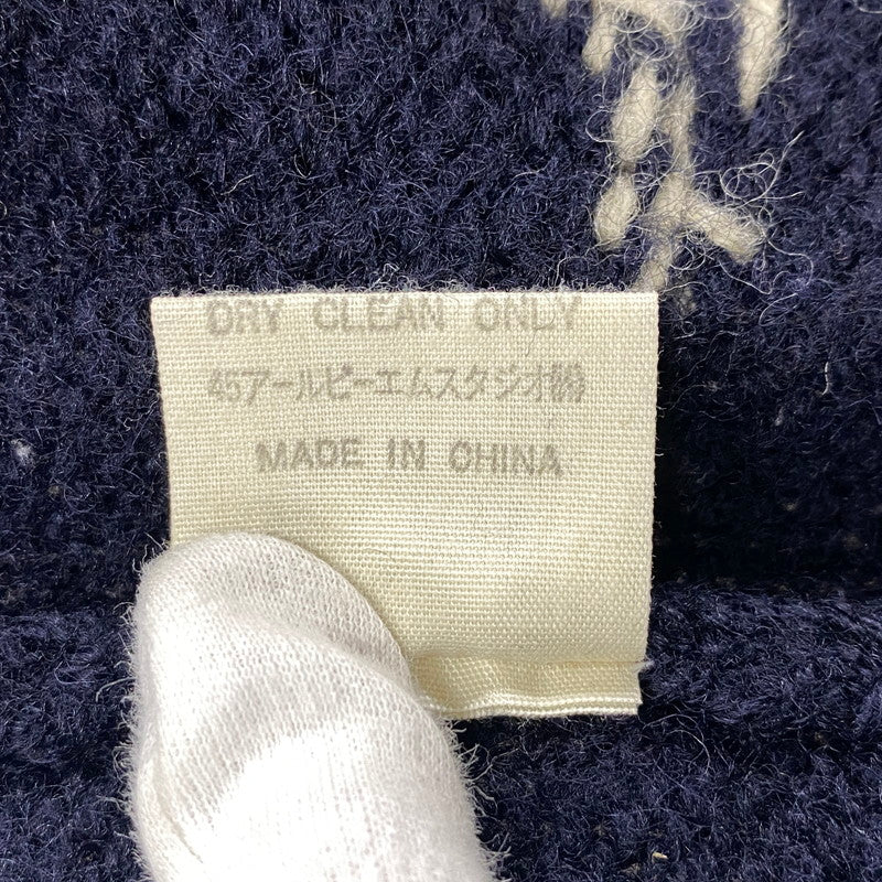【中古品】【レディース】 45rpm ４５アールピーエム COWICHAN SWEATER カウチン セーター トップス 長袖 168-260109-cs-05-izu サイズ：不明 カラー：ネイビー 万代Net店
