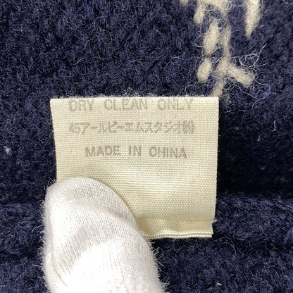 【中古品】【レディース】 45rpm ４５アールピーエム COWICHAN SWEATER カウチン セーター トップス 長袖 168-260109-cs-05-izu サイズ：不明 カラー：ネイビー 万代Net店