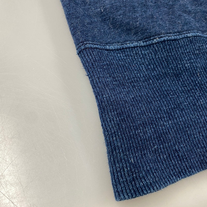 【中古品】【レディース】 45rpm ４５アールピーエム FIVE STAR SWEATSHIRT ファイブ スター スウェット シャツ トップス 長袖 168-260109-cs-09-izu サイズ：1 カラー：インディゴ 万代Net店