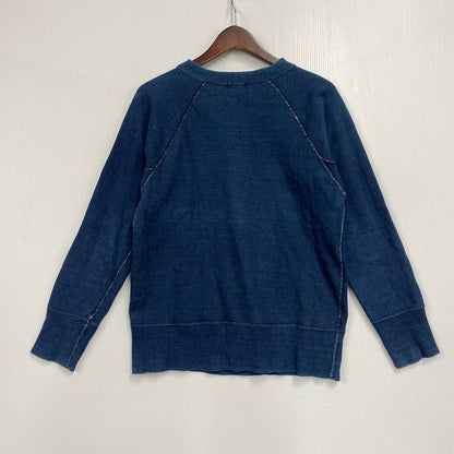 【中古品】【レディース】 45rpm ４５アールピーエム FIVE STAR SWEATSHIRT ファイブ スター スウェット シャツ トップス 長袖 168-260109-cs-09-izu サイズ：1 カラー：インディゴ 万代Net店