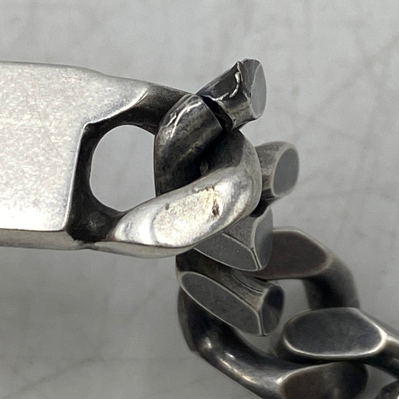 【中古品】【メンズ/レディース】 MM6 MAISON MARGIELA エムエムシックス メゾン マルジェラ SM6UY0049 CLASSIC CHAIN BRACELET クラシック チェーン ブレスレット アクセサリー 192-260109-cs-04-izu カラー：シルバー 万代Net店