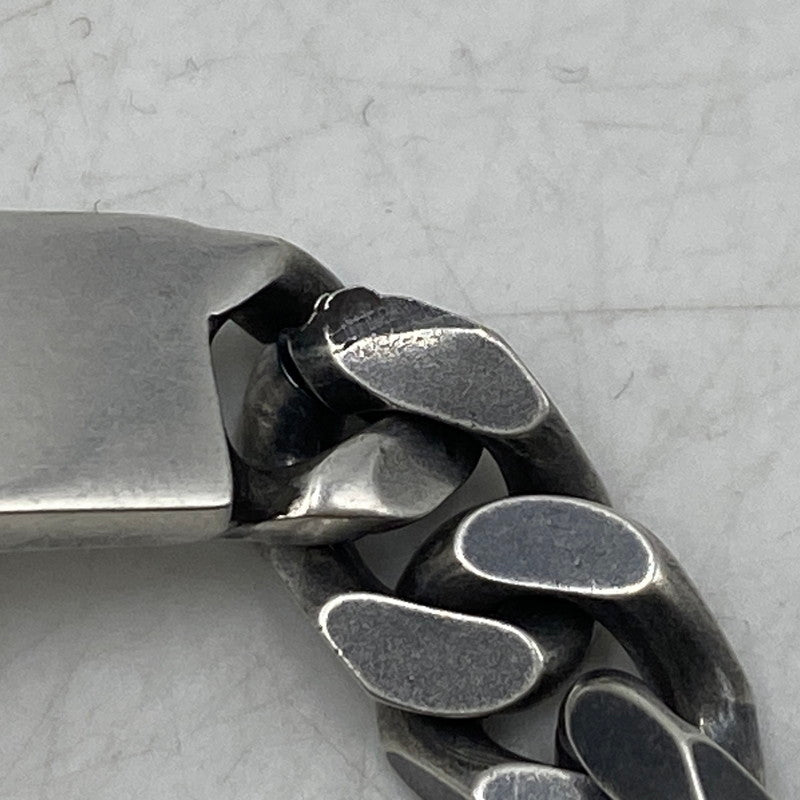 【中古品】【メンズ/レディース】 MM6 MAISON MARGIELA エムエムシックス メゾン マルジェラ SM6UY0049 CLASSIC CHAIN BRACELET クラシック チェーン ブレスレット アクセサリー 192-260109-cs-04-izu カラー：シルバー 万代Net店