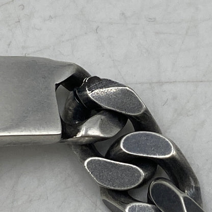 【中古品】【メンズ/レディース】 MM6 MAISON MARGIELA エムエムシックス メゾン マルジェラ SM6UY0049 CLASSIC CHAIN BRACELET クラシック チェーン ブレスレット アクセサリー 192-260109-cs-04-izu カラー：シルバー 万代Net店
