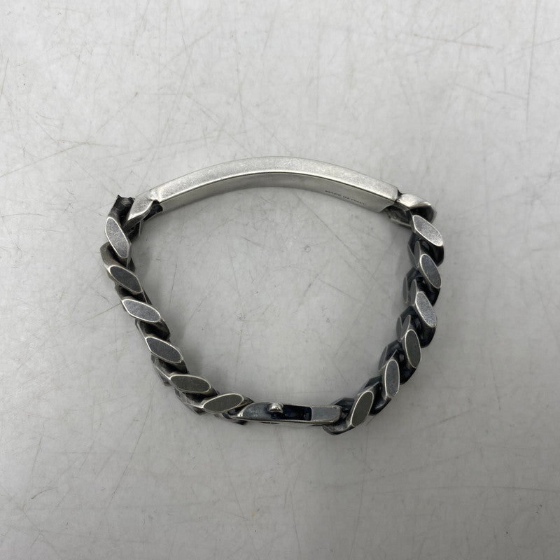 【中古品】【メンズ/レディース】 MM6 MAISON MARGIELA エムエムシックス メゾン マルジェラ SM6UY0049 CLASSIC CHAIN BRACELET クラシック チェーン ブレスレット アクセサリー 192-260109-cs-04-izu カラー：シルバー 万代Net店