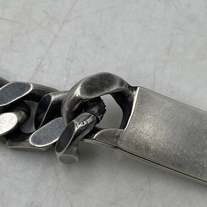 【中古品】【メンズ/レディース】 MM6 MAISON MARGIELA エムエムシックス メゾン マルジェラ SM6UY0049 CLASSIC CHAIN BRACELET クラシック チェーン ブレスレット アクセサリー 192-260109-cs-04-izu カラー：シルバー 万代Net店