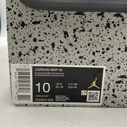 【中古品】【メンズ】 HQ3950-006 AIR JORDAN エアジョーダン MVP 92 スニーカー シューズ 靴 160-260109-cs-01-izu サイズ：28cm カラー：BLACK/GYM RED-ANTHRACITE 万代Net店