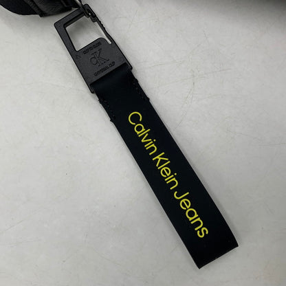 【中古品】【メンズ/レディース】 CALVIN KLEIN JEANS カルバン クライン ジーンズ RUBBER LOGO SHOULDER BAG ラバー ロゴ ショルダー バッグ カバン 鞄 188-260113-cs-16-izu カラー：ブラック 万代Net店