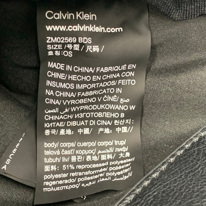 【中古品】【メンズ/レディース】 CALVIN KLEIN JEANS カルバン クライン ジーンズ RUBBER LOGO SHOULDER BAG ラバー ロゴ ショルダー バッグ カバン 鞄 188-260113-cs-16-izu カラー：ブラック 万代Net店
