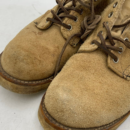 【現状渡し品】【メンズ/レディース】 USA製 四角犬タグ SUEDE IRISH SETTER BOOTS スエード アイリッシュ セッター ブーツ シューズ 靴 164-260111-ya-02-izu サイズ：8E カラー：ベージュ 万代Net店