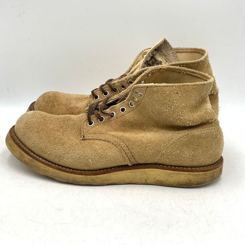 【現状渡し品】【メンズ/レディース】 USA製 四角犬タグ SUEDE IRISH SETTER BOOTS スエード アイリッシュ セッター ブーツ シューズ 靴 164-260111-ya-02-izu サイズ：8E カラー：ベージュ 万代Net店