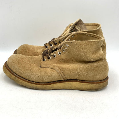 【現状渡し品】【メンズ/レディース】 USA製 四角犬タグ SUEDE IRISH SETTER BOOTS スエード アイリッシュ セッター ブーツ シューズ 靴 164-260111-ya-02-izu サイズ：8E カラー：ベージュ 万代Net店