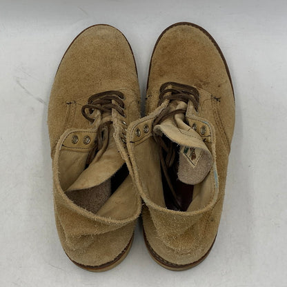 【現状渡し品】【メンズ/レディース】 USA製 四角犬タグ SUEDE IRISH SETTER BOOTS スエード アイリッシュ セッター ブーツ シューズ 靴 164-260111-ya-02-izu サイズ：8E カラー：ベージュ 万代Net店