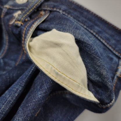 【中古品】【メンズ】 UES ウエス SLIM STRAIGHT DENIM PANTS LOT400S スリム ストレート デニムパンツ 日本製 ジーンズ ボトムス 156-260119-as-25-izu サイズ：30 カラー：インディゴ 万代Net店