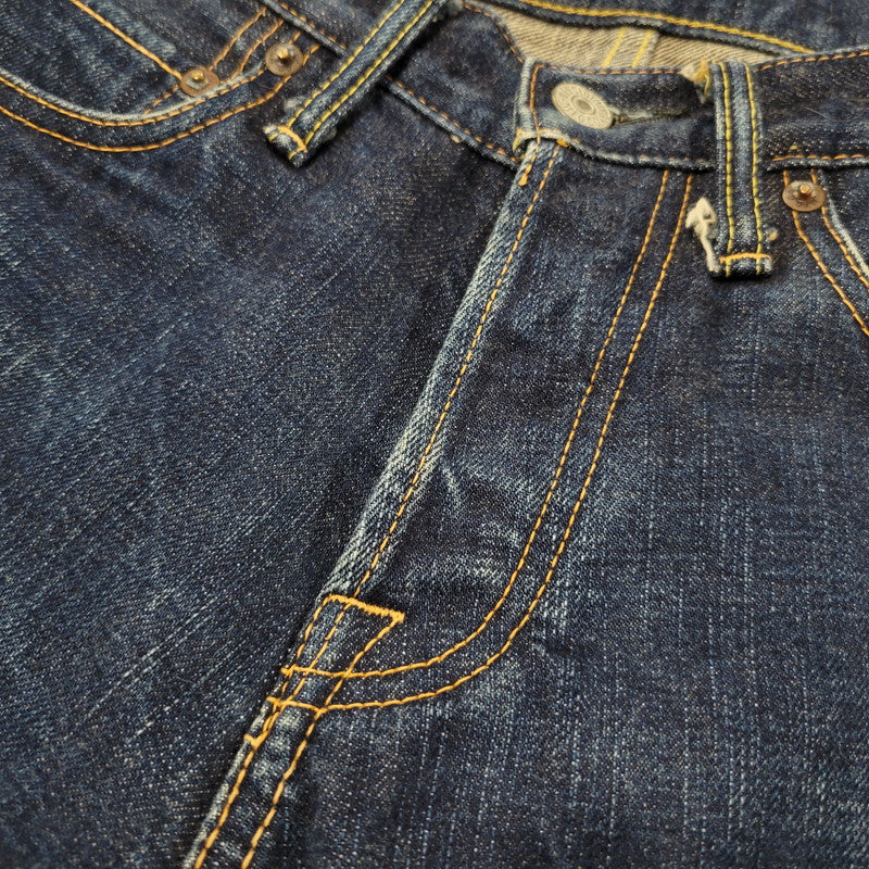 【中古品】【メンズ】 UES ウエス SLIM STRAIGHT DENIM PANTS LOT400S スリム ストレート デニムパンツ 日本製 ジーンズ ボトムス 156-260119-as-25-izu サイズ：30 カラー：インディゴ 万代Net店